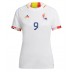 Belgien Romelu Lukaku #9 kläder Kvinnor VM 2022 Bortatröja Kortärmad
